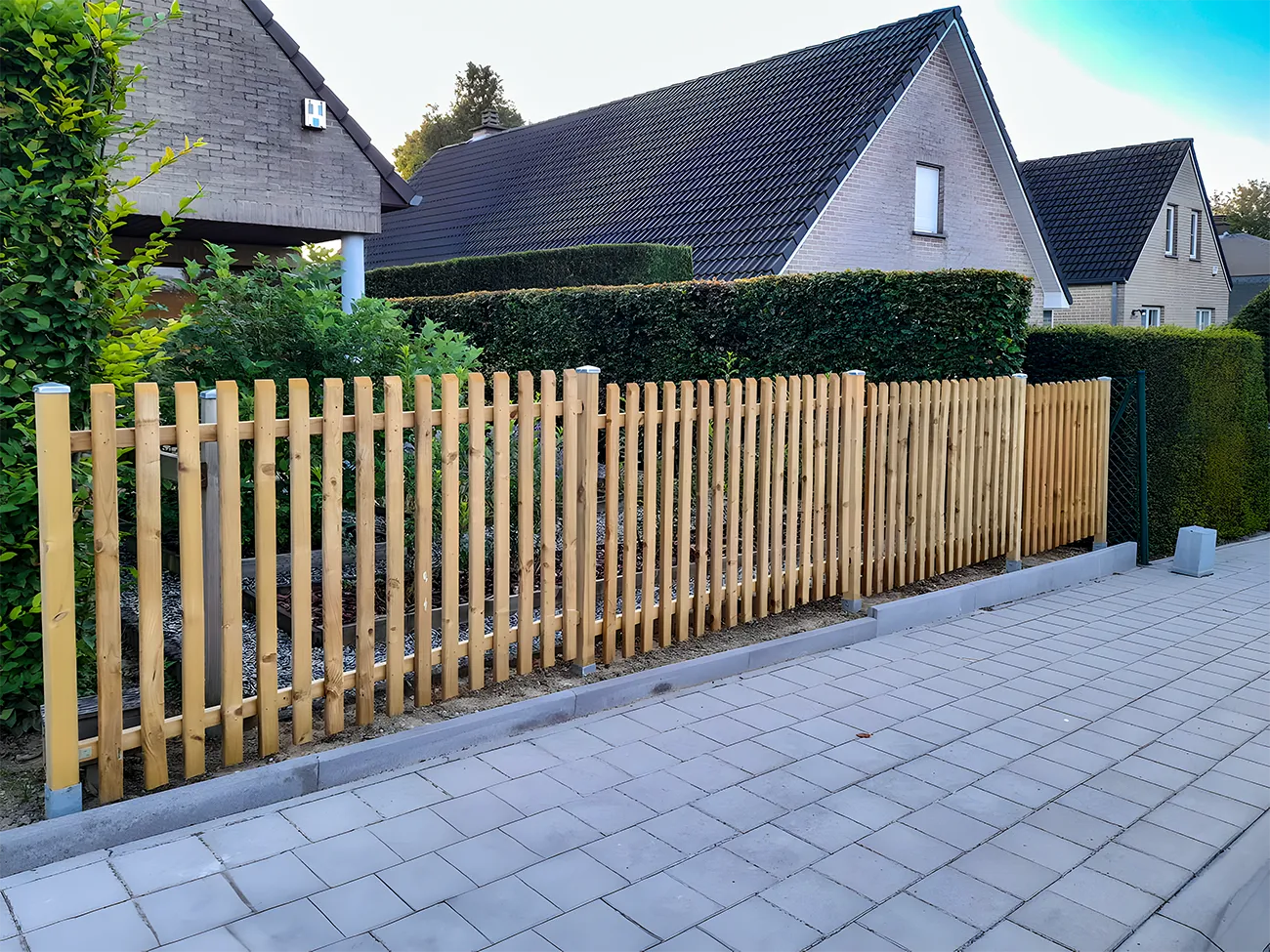 Barrière en bois Woluwe